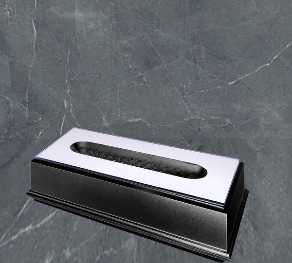 Large Long LED Light Plastic Base | Black Finish