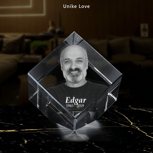 3D Photo Crystal Diamond | Laser Engraved | Personalized | Sorprise Everyone | Customized | Premium Gift for Everyone