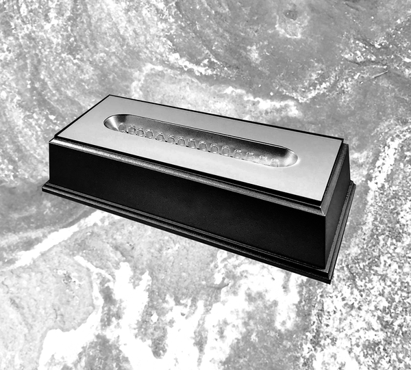 Large Long LED Light Plastic Base | Black Finish