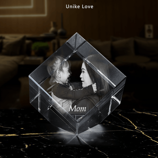 3D Photo Crystal Diamond | Laser Engraved | Personalized | Sorprise Everyone | Customized | Premium Gift for Everyone