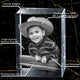 The Cutes Kid's Gift | Luxury 9K Crystal | 3D Laser Photo Tower | Custom Engraving