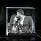 The perfect Gift! | 3D Laser Crystal Premium Square | Personalized Engraving | Custom Photo Laser Etched Gift