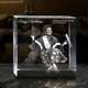 The perfect Gift! | 3D Laser Crystal Premium Square | Personalized Engraving | Custom Photo Laser Etched Gift