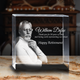 The perfect Gift! | 3D Laser Crystal Premium Square | Personalized Engraving | Custom Photo Laser Etched Gift