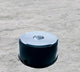 Small Round Light Base (Rotating) - Black Finish