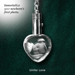 Memorial and Grief Custom Present |  Crystal Keyring / Keychain | Personalized Engraving.