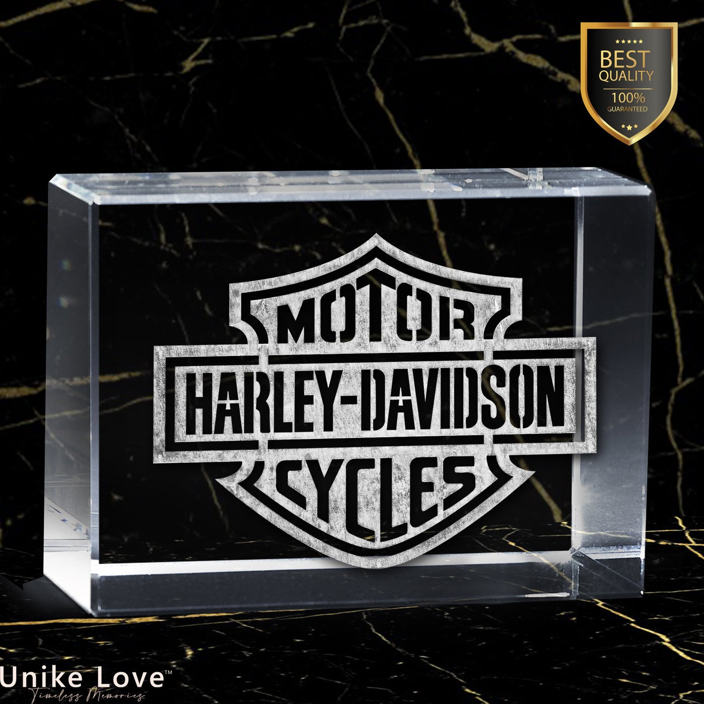 Branded logo crystal gift