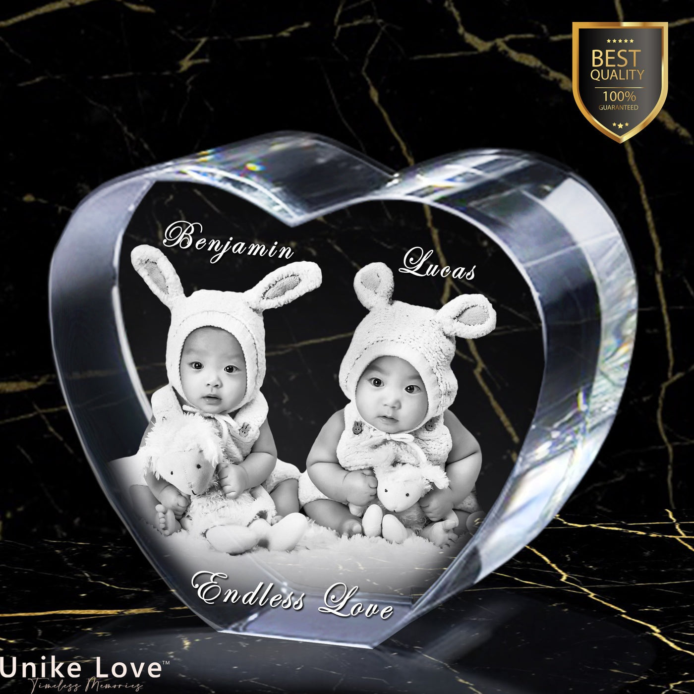 New baby 3D photo crystal