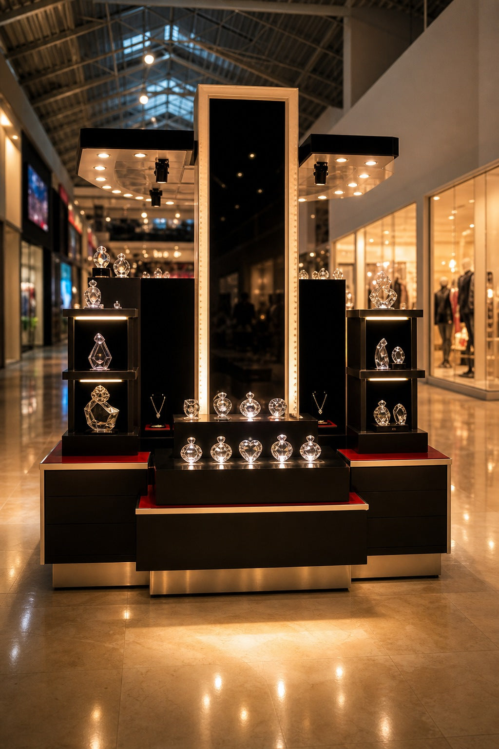Inside the Unike Love store at Dolphin Mall, Miami
